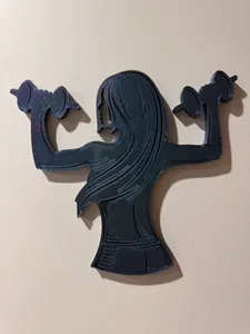 Muscle Flex (Woman) Wall Art Print