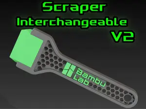 Grattoir – Lame Interchangeable Bambu Lab V2