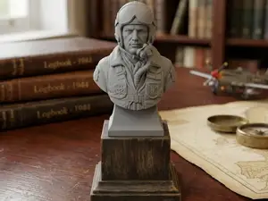 Busto Pilota Jet