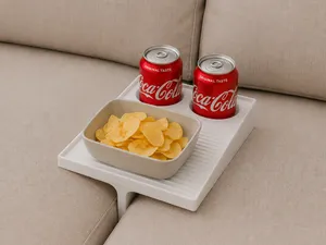 Sofa Tray (v2) with cupholders