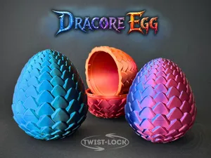 Dracore Egg – Twist-Lock Dragon Egg