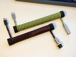 Rod for Coiled Cable 10cm 15cm 20cm