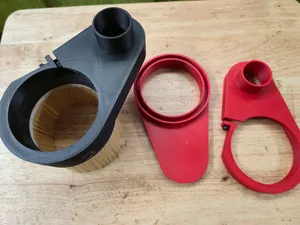 80mm CNC Spindel Dust Shoe
