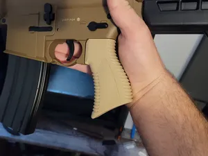 Mil-Spec MPX style grip for AR-15 airsoft paintbal
