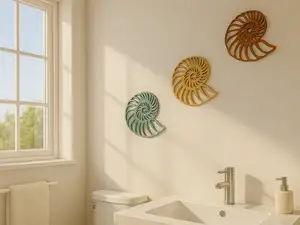 Dekorative Nautilus-Muschel