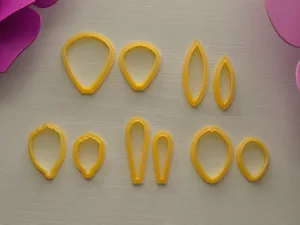 Flower Petals Clay Cutters
