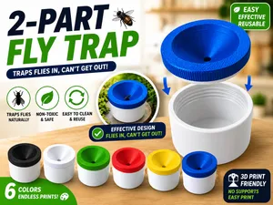 2-Part Reusable Fly Trap