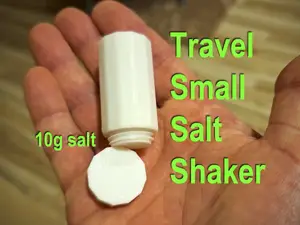Small Travel Salt Shaker (10g salt)