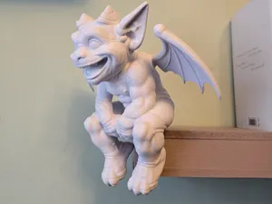 Happy Sitting Gargoyle shelf critter
