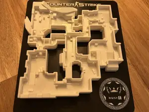 Counter Strike Dust 2 Map