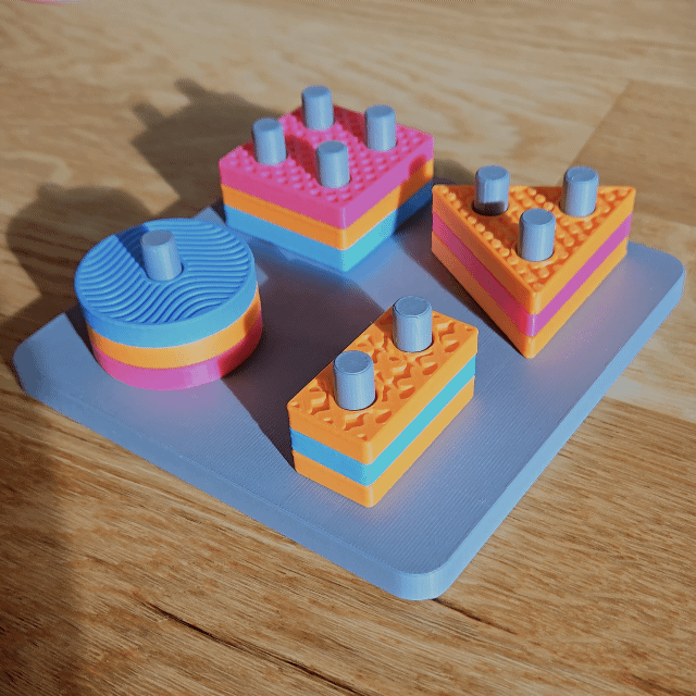 Montessori Texture Sorter Game + custom patterns