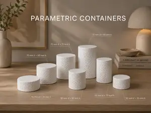 Parametric Screw-Top Containers