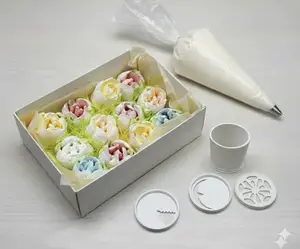 3 Large Tulip Icing Nozzles