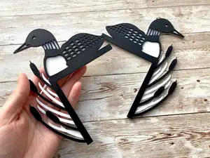 Loon and Reeds & Cattails Door Corner Decor