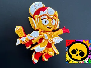 Sculpture Brawlstar janet