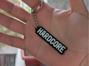 Hardcore - Keychain