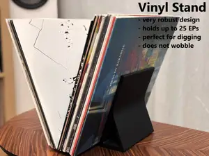 DJ Vinyl Record Stand for 25 EPs