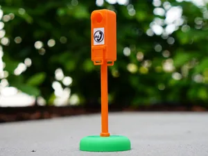 German Highway Emergency Call Box - Display Edit