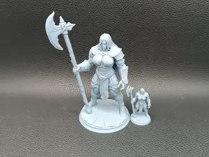 Ironbound Barbarian Queen - RPG DnD Barbarian 