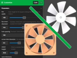 V2 Parametric Stator and Blade Generator - PC Fans