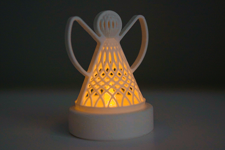 Christmas Angel Tea Light