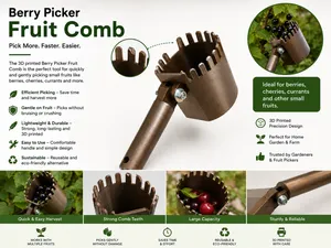 Berry Picker | 3D Printed Fruit Harvesting Tool