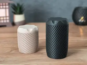 Spiral Container with Screw Lid