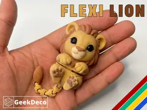 Flexi Cub Lion – Articulated