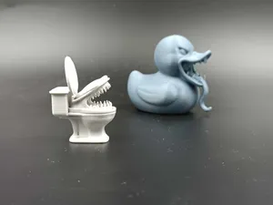 Mimic - Figurine Duck & Toilet Mimics Monsters