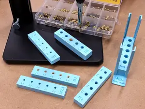 Heat insert test & calibration set M2-M6 with case