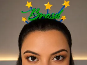 Tiara Brasil- Copa do mundo 