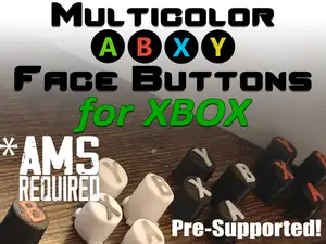 ABXY Face Buttons for Xbox