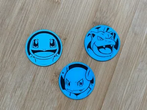 Squirtle Evolution Coin (Pokemon Gen1)