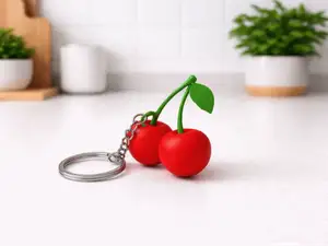 Cherry Keychain