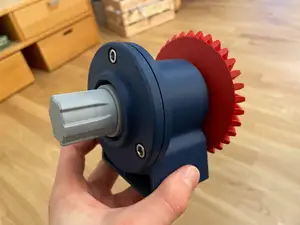 14-Part Mechanical Design Model