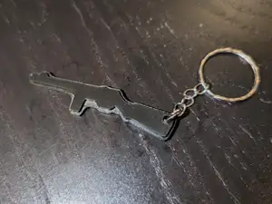 Simple PPSH41 Keyring