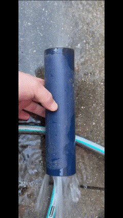Self propelled pipe cleaner for Gardena 1/2"