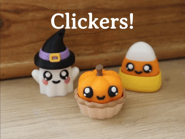 3 Halloween Clickers