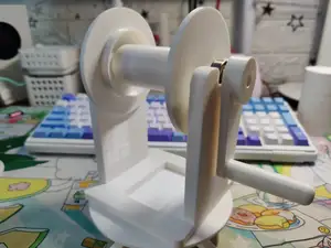 Simple hand-cranked reel V2 简易手摇卷线器V2