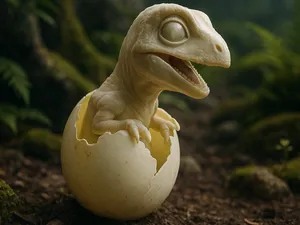 BabyRex Mini Dino Schlüpfender Dinosaurier