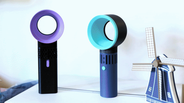 Handheld Bladeless FAN 风无扇叶风扇