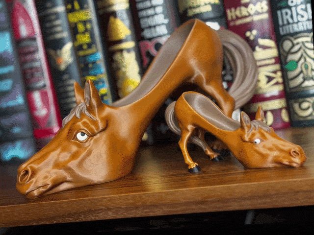 Decorative Horseshoe - Punny April Fool's