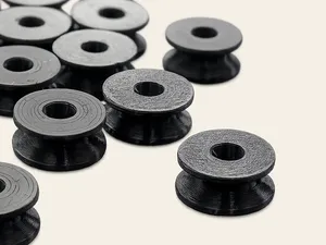 Micro Pulley Wheel – 12 mm / 4 mm Shaft