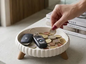Vide poche design, coupelle de rangement
