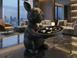 Gentleman Frenchie Butler: Luxury Tray & Organizer