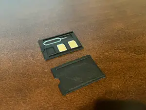 Nano SIM card holder