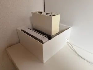 Cable-Friendly Storage Box