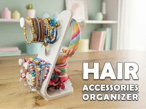 Hair Accessories Organizer Stand