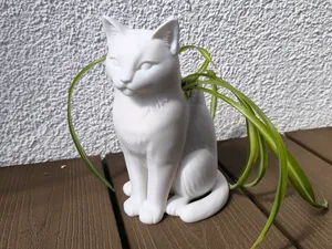Pflanztopf Katze