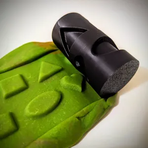 Clay rolling pin - geometric shapes